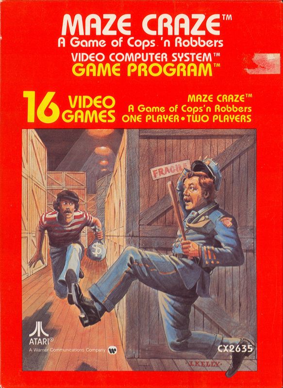 постер игры Maze Craze: A Game of Cops 'n Robbers