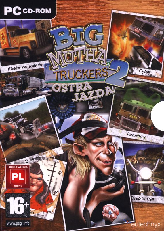 Big Mutha Truckers 2 (2005) Windows box cover art - MobyGames