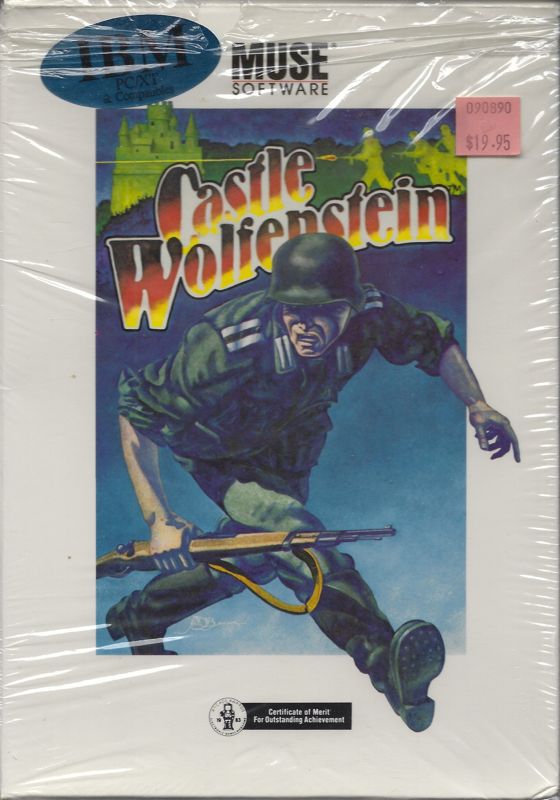 Castle Wolfenstein DOS Front Cover