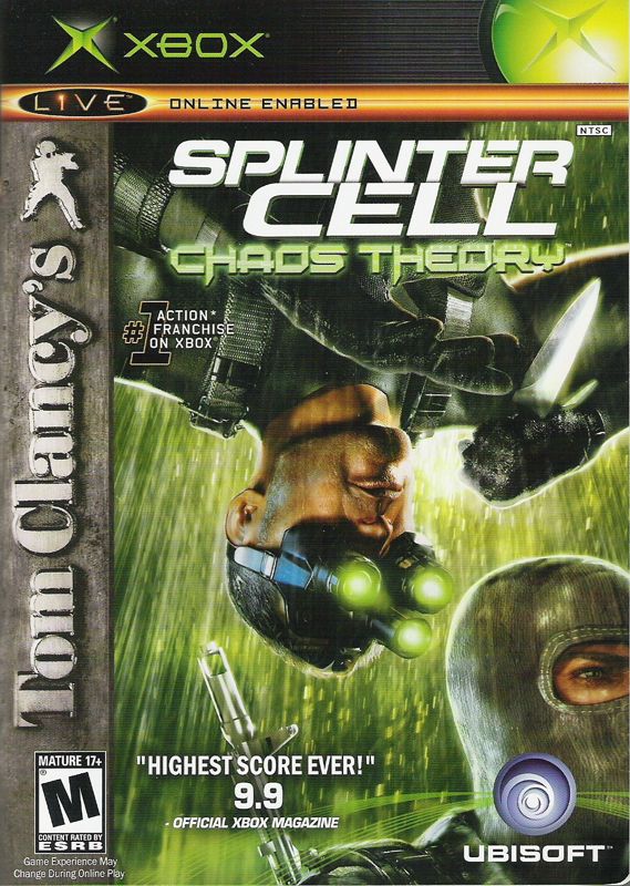 Tom Clancy S Splinter Cell Chaos Theory For Xbox 2005 Mobygames