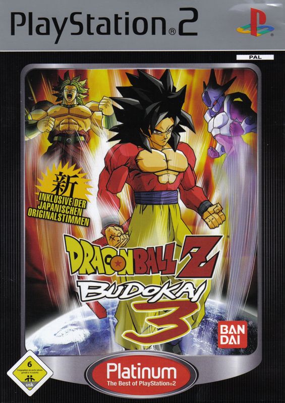 Dragon Ball Z: Budokai 3 (2004) PlayStation 2 box cover art - MobyGames