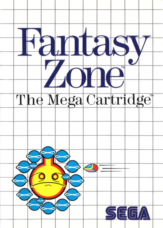 Fantasy Zone SEGA Master System Front Cover