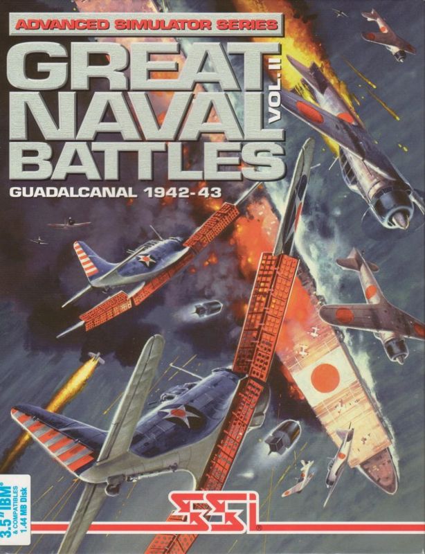 обложка 90x90 Great Naval Battles Vol. II: Guadalcanal 1942-43