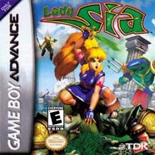 Lady Sia Game Boy Advance Front Cover