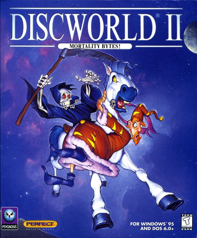 постер игры Discworld II: Mortality Bytes!