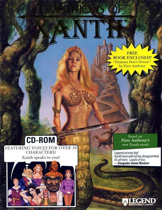 Companions of Xanth sur PC 97140-companions-of-xanth-dos-front-cover