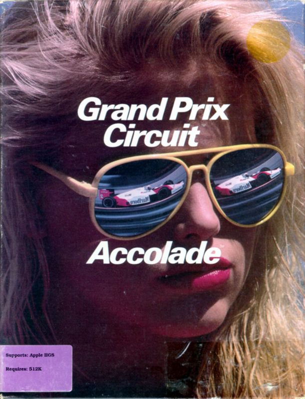 Grand Prix Circuit Apple IIgs Front Cover