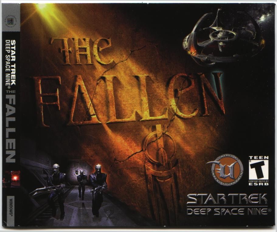 Star Trek: Deep Space Nine - The Fallen (2000) box cover art 