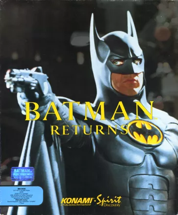 Batman Returns DOS Front Cover