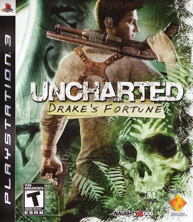 Uncharted: Drake&#x27;s Fortune PlayStation 3 Front Cover