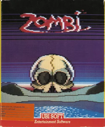 Zombi Commodore 64 Front Cover