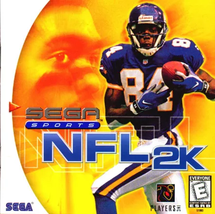 NFL 2K Dreamcast Front Cover