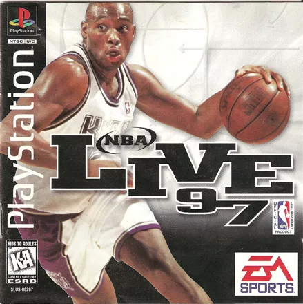 NBA Live 97 PlayStation Front Cover