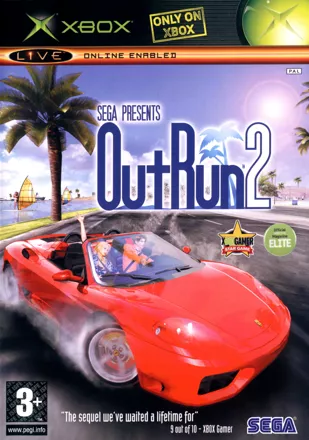 OutRun 2 Xbox Front Cover