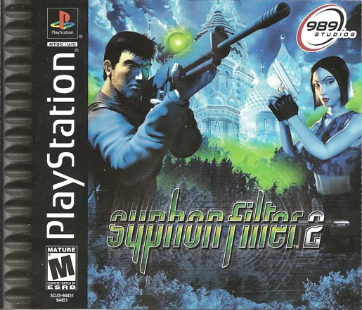 Syphon Filter 2 PlayStation Front Cover