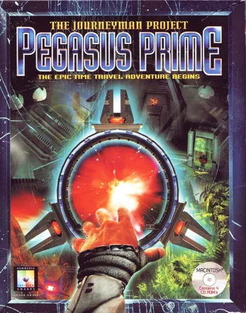 The Journeyman Project: Pegasus Prime Macintosh Front Cover
