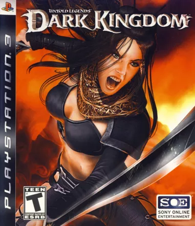 Untold Legends: Dark Kingdom PlayStation 3 Front Cover