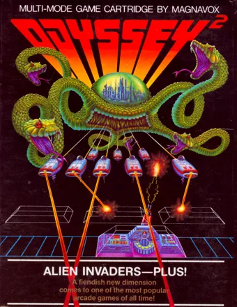 Alien Invaders - Plus! Odyssey 2 Front Cover