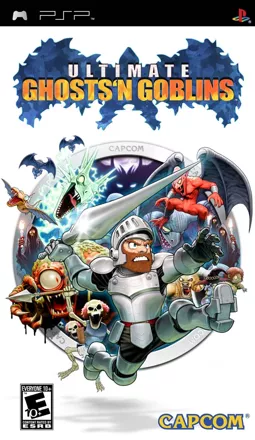 Ultimate Ghosts&#x27;N Goblins PSP Front Cover