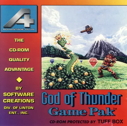 God of Thunder DOS Front Cover
