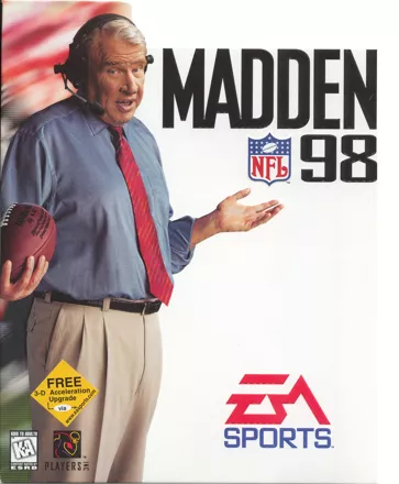 Madden NFL 98 Windows Front Cover