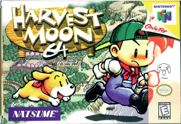Harvest Moon 64 Nintendo 64 Front Cover