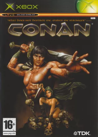 Conan Xbox Front Cover