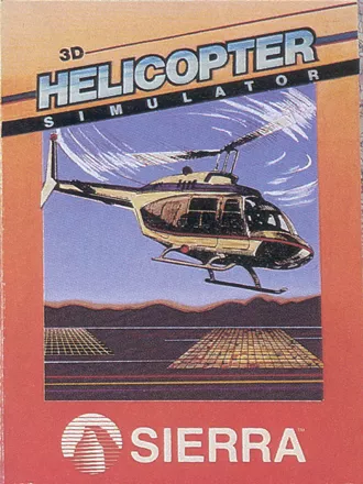 Sierra&#x27;s 3-D Helicopter Simulator DOS Front Cover