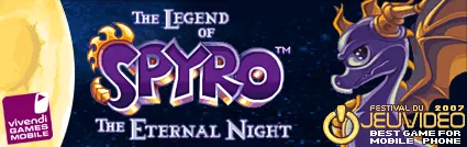 The Legend of Spyro: The Eternal Night J2ME Front Cover