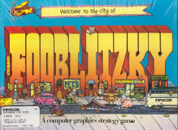 Fooblitzky DOS Front Cover