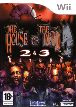 The House of the Dead 2 &#x26; 3 Return Wii Front Cover