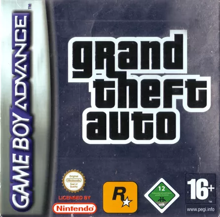 Grand Theft Auto Advance Game Boy Advance Front Cover