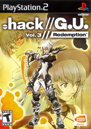 .hack//G.U. Vol. 3//Redemption PlayStation 2 Front Cover
