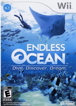 Endless Ocean Wii Front Cover