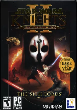 Star Wars: Knights of the Old Republic II - The Sith Lords Windows Front Cover