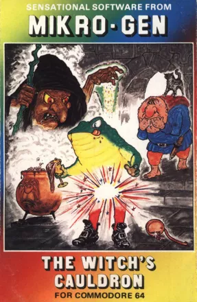 The Witch&#x27;s Cauldron Commodore 64 Front Cover