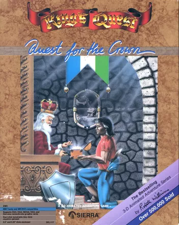 King&#x27;s Quest DOS Front Cover