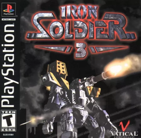 Iron Soldier 3 PlayStation Front Cover