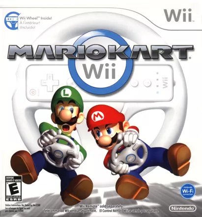 Mario Kart Wii Wii Front Cover