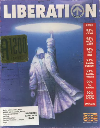 Liberation: Captive II Amiga Front Cover