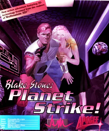 Blake Stone: Planet Strike! DOS Front Cover