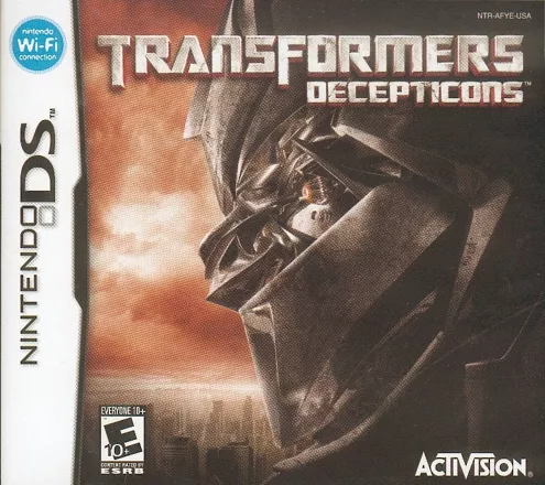 Transformers: Decepticons Nintendo DS Front Cover
