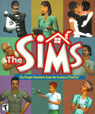 The Sims Windows Front Cover