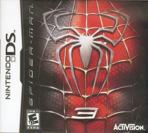 Spider-Man 3 Nintendo DS Front Cover
