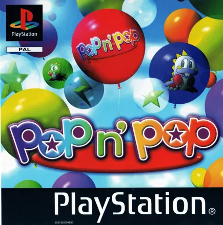 Pop&#x27;n Pop PlayStation Front Cover