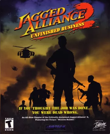 Jagged Alliance 2: Unfinished Business Windows Front Cover