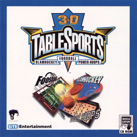 3-D TableSports DOS Front Cover