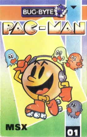 Pac-Man MSX Front Cover
