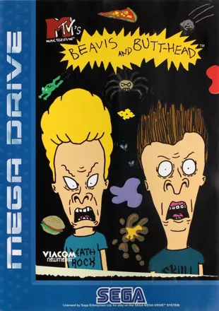 MTV&#x27;s Beavis and Butt-Head Genesis Front Cover