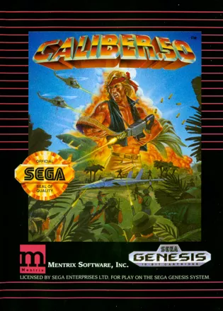 Caliber.50 Genesis Front Cover